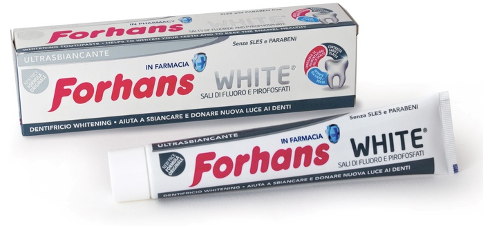 FORHANS SP WHITE DENTIF 75ML - farmaster.it