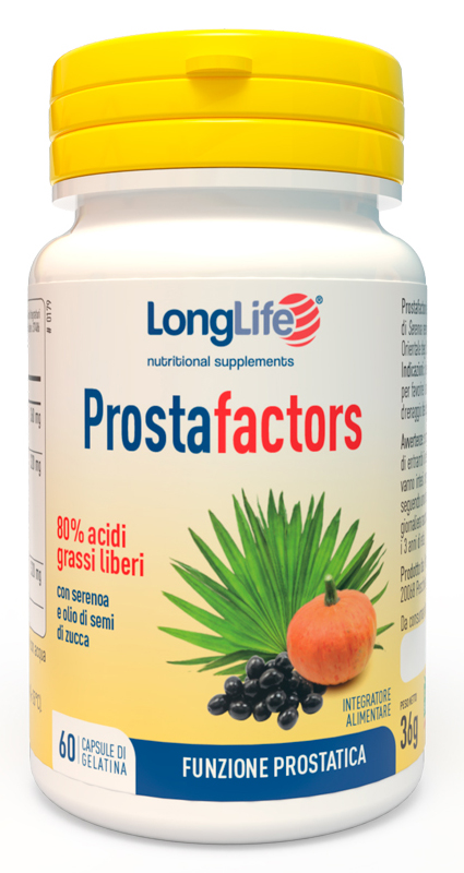 LONGLIFE PROSTAFACTORS 60 CAPSULE - farmaster.it