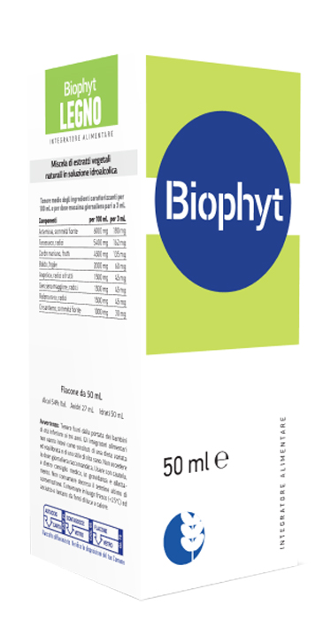 BIOPHYT LEGNO 50 ML SOLUZIONE IDROALCOLICA - farmaster.it