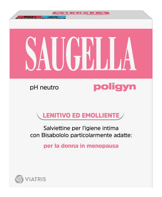 SAUGELLA POLIGYN PH NEUTRO SALVIETTINE IGIENE INTIMA LENITIVO ED EMOLLIENTE 10 PEZZI - farmaster.it