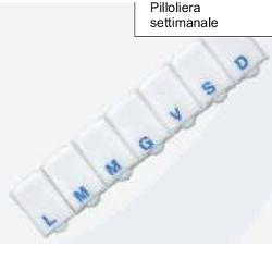 PILLOLIERA SETTIMANALE PLASTICA - farmaster.it