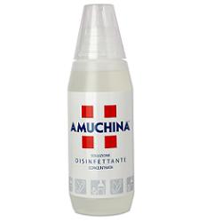 DISINFETTANTE IGIENIZZANTE A BASE DI IPOCLORITO DI SODIO ANTIMICROBICO AD AMPIO SPETTRO D'AZIONE AMUCHINA LIQUIDA 100% 500 ML - farmaster.it