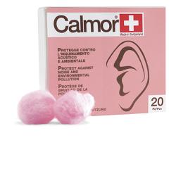 TAPPO AURICOLARE ANTISUONO IN CERA NATURALE CALMOR 20 PEZZI CODICE ARTICOLO 22043 - farmaster.it