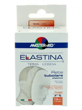 RETE TUBOLARE ELASTICA IPOALLERGENICA MASTER-AID ELASTINA TESTA/COSCIA 1,5 MT IN TENSIONE CALIBRO 6 CM - farmaster.it