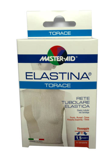 RETE TUBOLARE ELASTICA IPOALLERGENICA MASTER-AID ELASTINA TORACE 5 MT IN TENSIONE CALIBRO 8 CM - farmaster.it