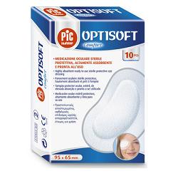 TAMPONE OCULARE PIC IN TESSUTO NON TESSUTO STERILE ADESIVO 10 PEZZI - farmaster.it