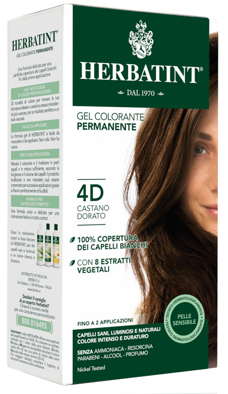 HERBATINT 4D CASTANO DORATO 150 ML - farmaster.it