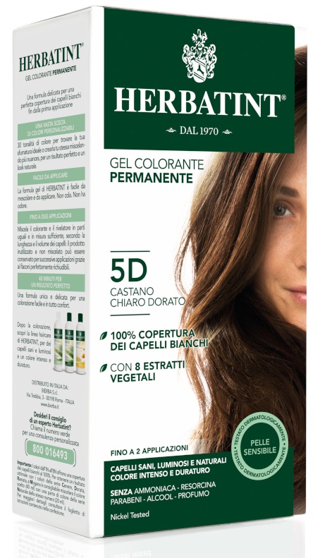 HERBATINT 5D CASTANO CHIARO DORATO 150 ML - farmaster.it