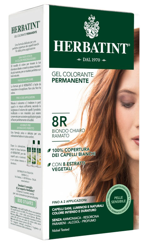 HERBATINT 8R BIONDO CHIARO RAMATO 150 ML - farmaster.it