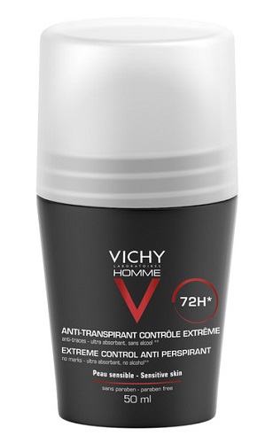 VICHY HOMME DEO ROLL-ON ANTI-TRASPIRANTE 50 ML - farmaster.it