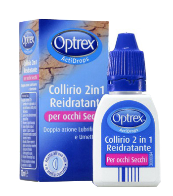 GOCCE OCULARI OPTREX ACTIDROPS 2IN1 REIDRATANTE OCCHI STANCHI 1 PEZZO - farmaster.it