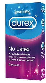PROFILATTICO DUREX NO LATEX 6 PEZZI - farmaster.it