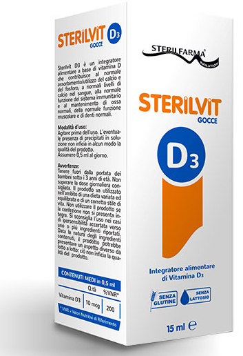 STERILVIT D3 GOCCE 15 ML - farmaster.it