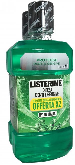 LISTERINE DIFESA DENTI E GENGIVE BUNDLE 2 X 500 ML - farmaster.it