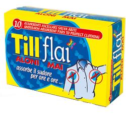 TILL FLAI ASSORBENTI ASCELLARI 10 PEZZI - farmaster.it