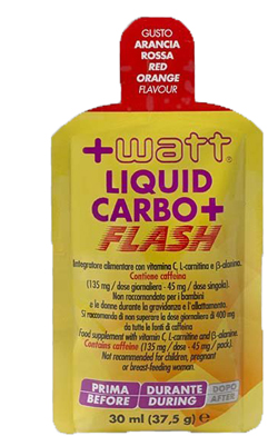LIQUID CARBO+ FLASH 30 CC ARANCIA - farmaster.it