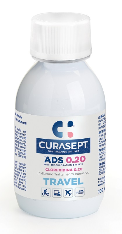 CURASEPT COLLUTORIO 0,20 ADS TRAVEL 100 ML - farmaster.it
