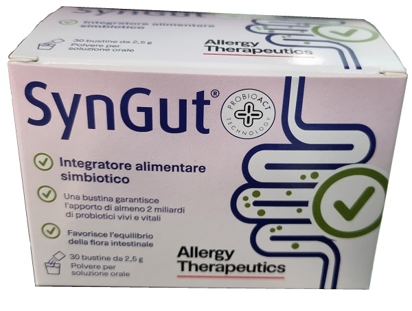 SYNGUT 30 BUSTINE DI LIOFILIZZATO DA 2,5 G IN ASTUCCIO 75 G - farmaster.it