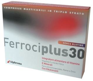 FERROCIPLUS 30 24 COMPRESSE MASTICABILI - farmaster.it