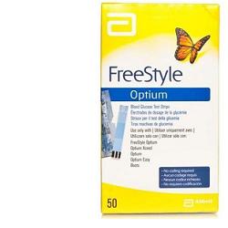 STRISCE MISURAZIONE GLICEMIA FREESTYLE OPTIUM TEST STRIPS 50 PEZZI SENZA CALIBRAZIONE - farmaster.it