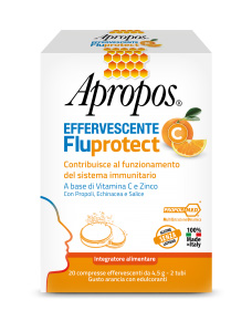 APROPOS FLUPROTECT EFFERVESCENTE C 20 COMPRESSE - farmaster.it