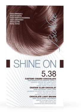 BIONIKE SHINE ON 5,38 CASTANO CHIARO CIOCCOLATO 125 ML - farmaster.it