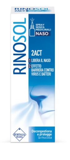 SPRAY NASALE RINOSOL 2ACT 15 ML - farmaster.it