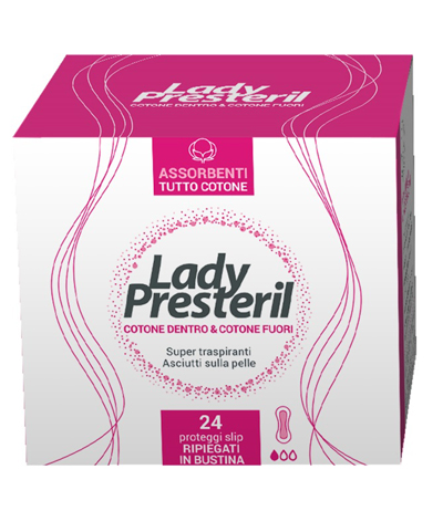 LADY PRESTERIL COTTON POWER PROTEGGI SLIP POCKET ANATOMICI RIPIEGATI PROMO 24 PEZZI - farmaster.it