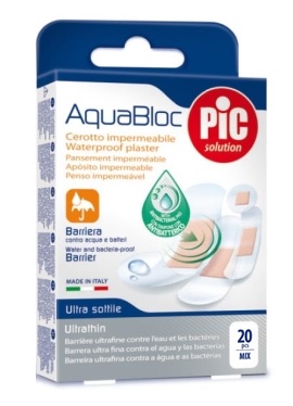 CEROTTO PIC AQUABLOC MIX ANTIBATTERICO 20 PEZZI - farmaster.it