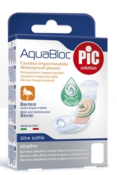 CEROTTO PIC AQUABLOC CM10X8 ANTIBATTERICO 5 PEZZI - farmaster.it