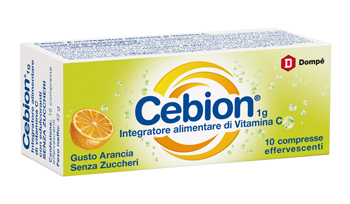 CEBION EFFERVESCENTE VIT C SENZA ZUCCHERO 10 COMPRESSE - farmaster.it