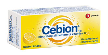 CEBION EFFERVESCENTE VITAMINA C LIMONE 10 COMPRESSE - farmaster.it