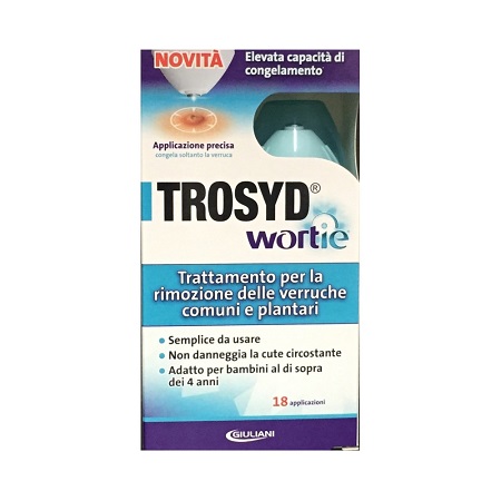 TROSYD WORTIE CRIOGENIZZANTE VERRUCHE COMUNI/PLANTARI 50 G - farmaster.it