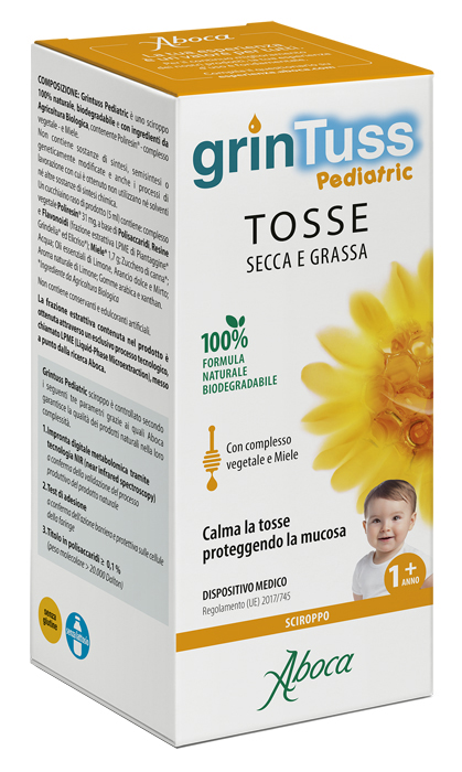 GRINTUSS PEDIATRIC SCIROPPO 180 G - farmaster.it