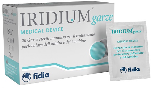 IRIDIUM GARZA OCULARE MEDICATA IN TESSUTO NON TESSUTO 20 PEZZI - farmaster.it