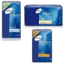 PANNOLONE SAGOMATO MASCHILE TENA MEN LIVELLO 1 24 PEZZI - farmaster.it