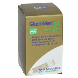 STRISCE MISURAZIONE GLICEMIA GLUCOMEN LX PLUS 25 PEZZI - farmaster.it