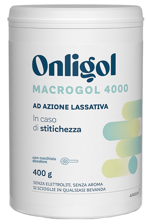 ONLIGOL MACROGOL 4000 400 G SENZA ZUCCHERO - farmaster.it