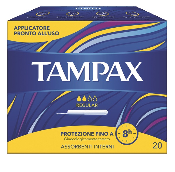 TAMPAX BLUE BOX REGULAR 20 PEZZI - farmaster.it