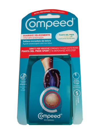 COMPEED VESCICHE PIANTA PIEDE 5 CEROTTI - farmaster.it