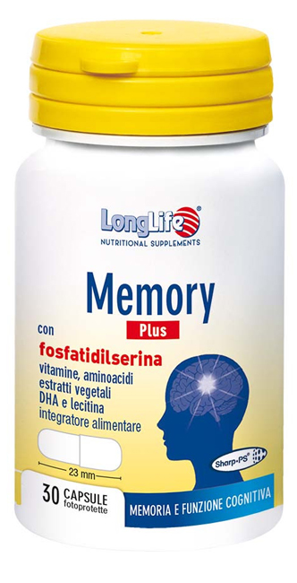 LONGLIFE MEMORY PLUS 30 CAPSULE FOTOPROTETTE - farmaster.it