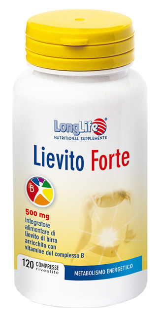 LONGLIFE LIEVITO FORTE 120 COMPRESSE - farmaster.it