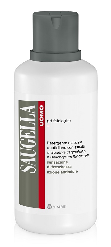 SAUGELLA UOMO PH FISIOLOGICO DETERGENTE MASCHILE 500 ML - farmaster.it