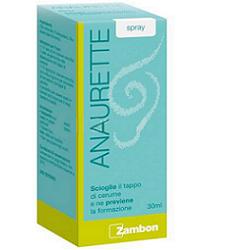 SPRAY IRRIGATORE PER LA RIMOZIONE DEL CERUME ANAURETTE 30 ML - farmaster.it