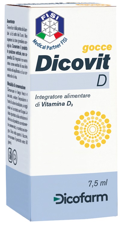 DICOVIT D VITAMINA D3 7,5 ML - farmaster.it