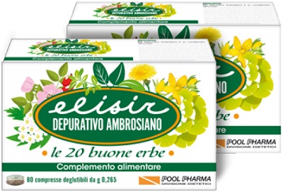 ELISIR DEPURATIVO AMBROSIANO 20 COMPRESSE 5,3 G - farmaster.it
