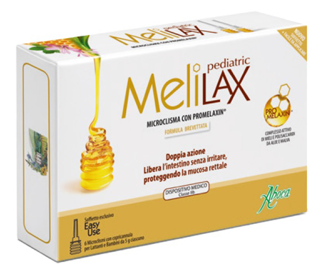 MELILAX PEDIATRIC MICROCLISMI 6 PEZZI 5 G - farmaster.it