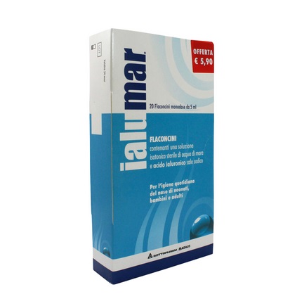 SOLUZIONE ISOTONICA IALUMAR 20 FLACONCINI MONODOSE 5 ML - farmaster.it