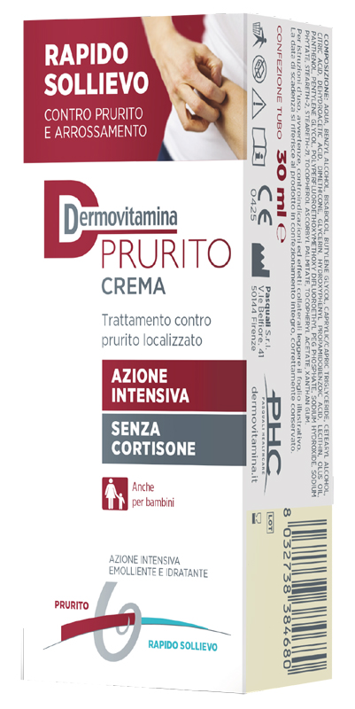 DERMOVITAMINA PRURITO CREMA AZIONE INTENSIVA SENZA CORTISONE 30 ML - farmaster.it