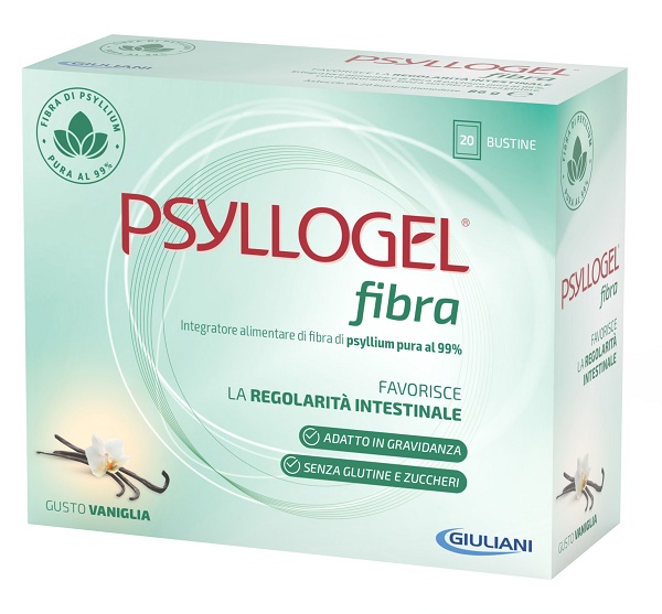 PSYLLOGEL FIBRA VANIGLIA 20 BUSTINE - farmaster.it